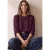 2-in-1 sirt van chiffon met boothals