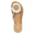 Ilse Jacobsen Cheerful teenslippers met 3d applicatie beige