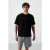Overmaatse T-shirt met ronde hals en print