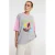 Refined Department T-shirt grijs melange