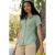 Mountain Warehouse Dames/dames Kokosnoot Shirt met korte mouwen (Licht Khaki)