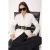 TRENDYOLMİLLA Dames Wit Effen Lang Getailleerd Blazers