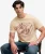 Heritage Script T-shirt Relaxed Pasvorm Crème