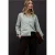 Street One Dames Gestreept overhemd blouse in Groen