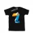 Disney Meisjes Alfabet Z Is Voor Zazu Katoenen T-Shirt (Zwart)