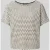 someday. T-shirt met structuurmotief