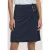 Street One Dames Kniehoge rok met wikkel-look in Blauw