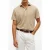 Tommy Hilfiger Dc Spread Collar Linen Polo Sandalwood