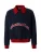 Luka Sabbat for ABOUT YOU Trui ‘Ivan’  blauw / rood