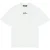 Malelions Men Oversized Split T-Shirt | White
