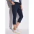 Street One Dames Satijnen 3/4 broek in Blauw