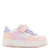 Graceland imitatieleren sneakers – lila/lichtroze/wit
