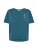 GREENBOMB Shirt ‘Old Ways’  lichtblauw / petrol / oranje / pink