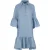 Serenity Blauw Tencel Overhemd Jurk