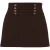 TRENDYOLMİLLA Dames Bruin Effen Broekrok Normale taille Shorts Bermuda’s