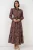 Maxi Overhemdjurk met Paisleyprint en Ceintuur