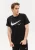 Nike Air Print Heren Sportswear Multi Swoosh T-shirt in zwart