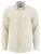 overhemd lange mouw beige strepen A Fish Named Fred semi-wide collar