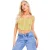 Missy Empire Dames/Dames Korset Top (Kaki Groen)