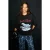 Bedrukt T-shirt met ronde hals