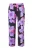 Ulla Popken Broek  lila / orchidee / zwart