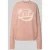 Review Gebreide pullover met labelprint
