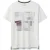 White Stuff Patchwork Graphic T-shirt Natural White