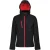 Regatta Heren Venturer 3-laags membraan Soft Shell Jas (Zwart/Rood)