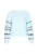 MYMO Trui ‘Young Fashion’  navy / aqua / duifblauw