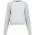 French Connection Supersoft Double Raglan Crew Lgt Grey Mel