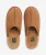 Suède Mule Pantoffels Bruin