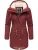 Ragwear Winterparka  bruin / rood / zwart / wit