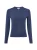 Marie Lund Gebreid vest  indigo