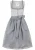 STOCKERPOINT Dirndl ‘Sarina’  grijs / lichtgrijs