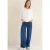 Cecil Dames Hoodie shirt met touwtjes in Wit