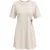 Crewneck Mini T-shirt Jurk met Steenaccessoire