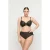 PrimaDonna high waist bikinibroekje Ratjada met lurex donkergroen