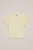 WE Fashion – Meisjes T-shirt met ruches – Regular fit – Lichtgeel – Katoen –