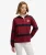 Heritage Stripe Rugby Top Red