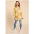 White Stuff Evelyn Linen Tunic Chartreuse Print