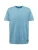 QS Shirt  smoky blue / zwart / wit