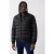 Lyle & Scott trechterhals gewatteerd gitzwart jack
