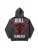 Kleidermafia Sweatshirt ‘Oversize Bull Fearless Hoodie – Anthracite’  antraciet