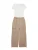 Desigual Jumpsuit  bruin / wit