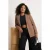 Trendyol Curve Dames Bruin Effen Lang Regular fit Grote maten Blazers