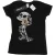 Li-cense Disney dames mickey mouse skeleton katoenen t-shirt