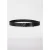 Calvin Klein Round Buckle 30mm Belt Black/antique Nickel
