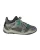 Lanvin Mid Top Neopreen Duiksneaker in Grijs Nubuck Kalfsleer