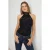 TRENDYOLMİLLA Dames Zwart Effen Lang, Getailleerd Bodys