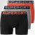 Boxershorts van biologisch katoen Superdry (x3)